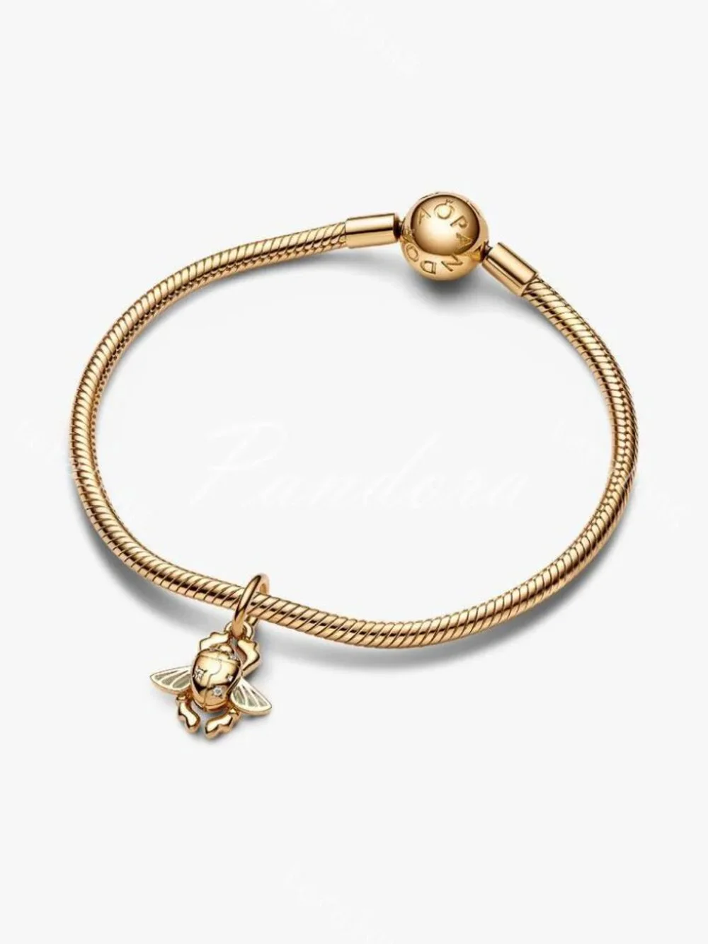 Pandora Disney Aladdin Scarab Beetle Dangle Charm